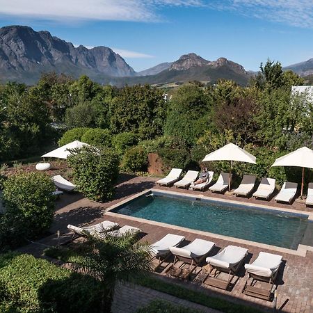 Plumwood Boutique Hotel By The Living Journey Collection Franschhoek Exterior foto