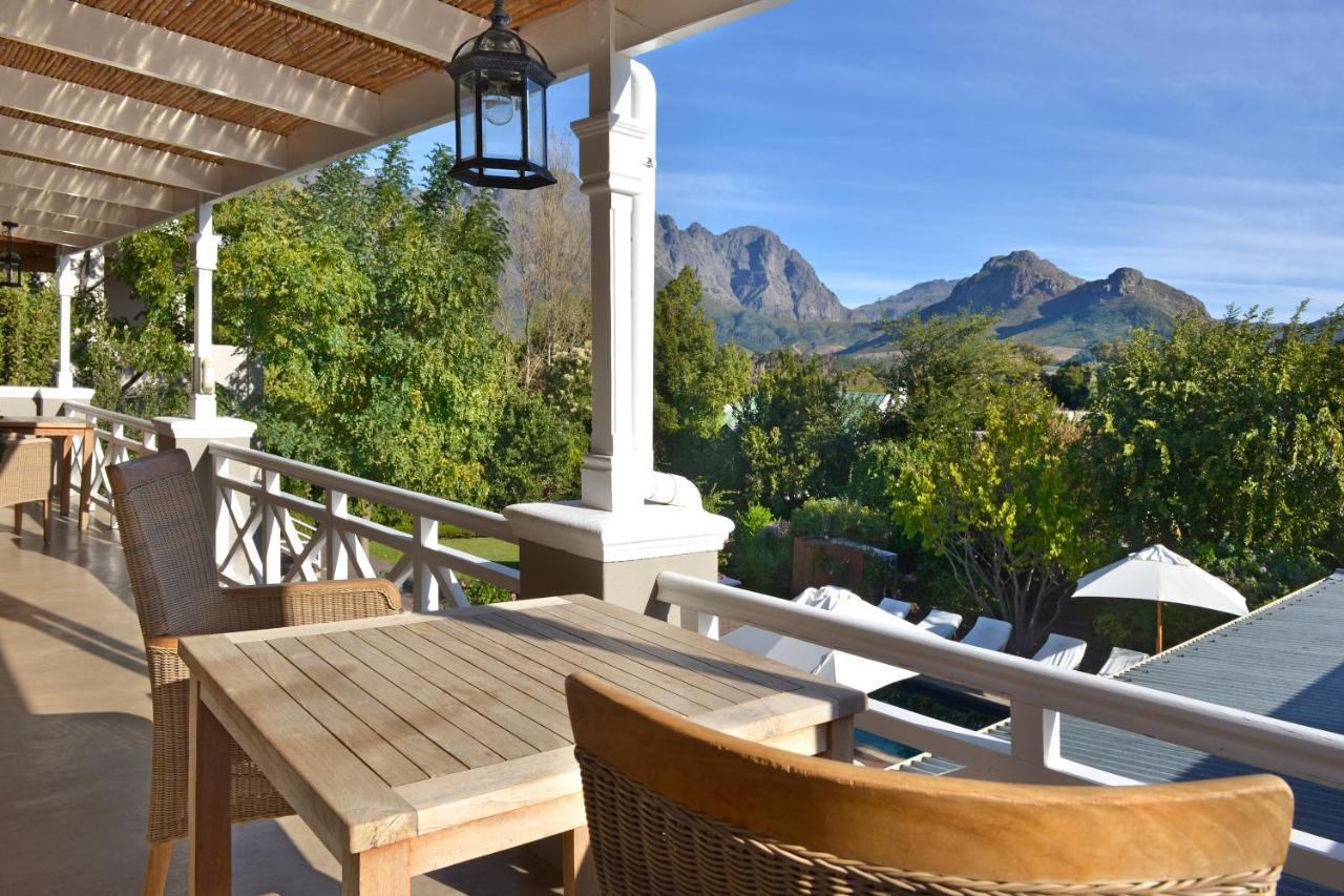 Plumwood Boutique Hotel By The Living Journey Collection Franschhoek Exterior foto